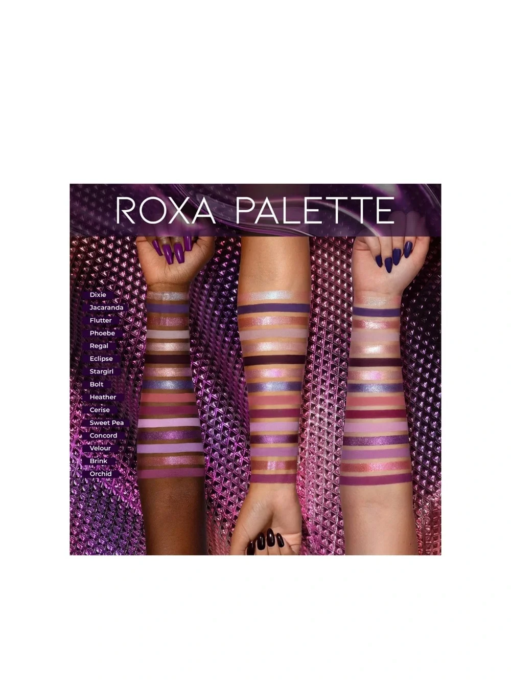 Natasha Denona Roxa Palette - Metallic Purple new in box